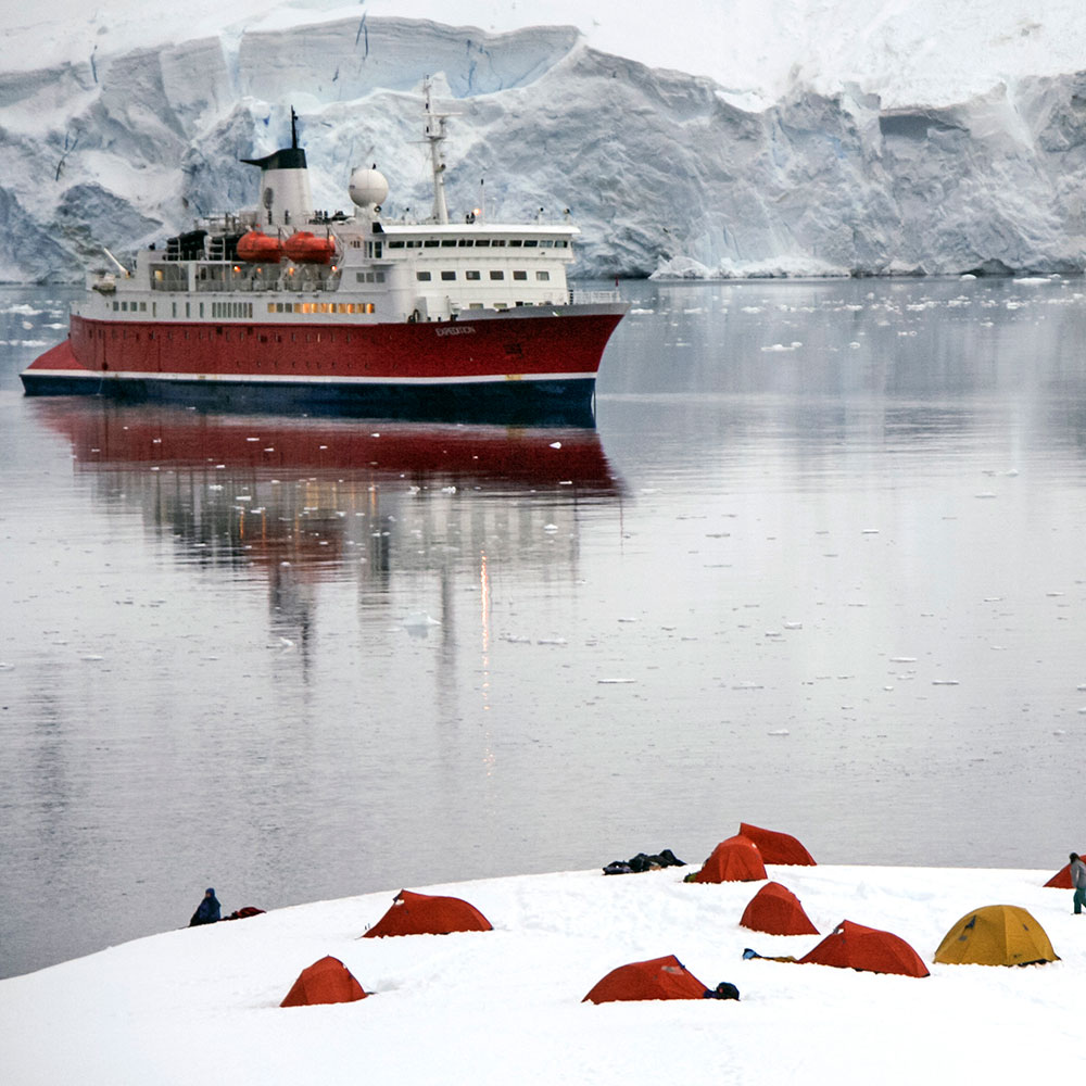 One World Trips - Marine - Expedition Cruises - Antarctica Camping Package